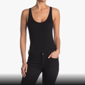 BP. Women's Double Scoop Stretch Cotton Bodysuit